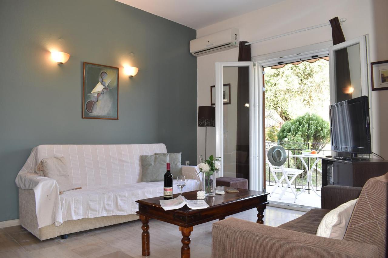 Maison Anna Corfu Holiday Apartments Ипсос Экстерьер фото